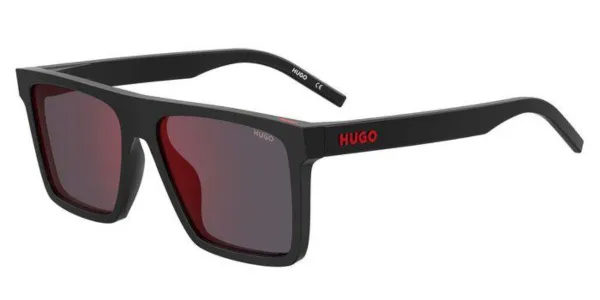 HUGO HG 1069/S 807/AO Schwarze Herren Sonnenbrillen