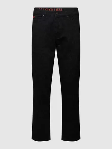HUGO Jeans mit Label-Details Modell 'HUGO' in Black