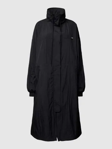 HUGO Mantel mit Stehkragen Modell 'Feliciani' in Black