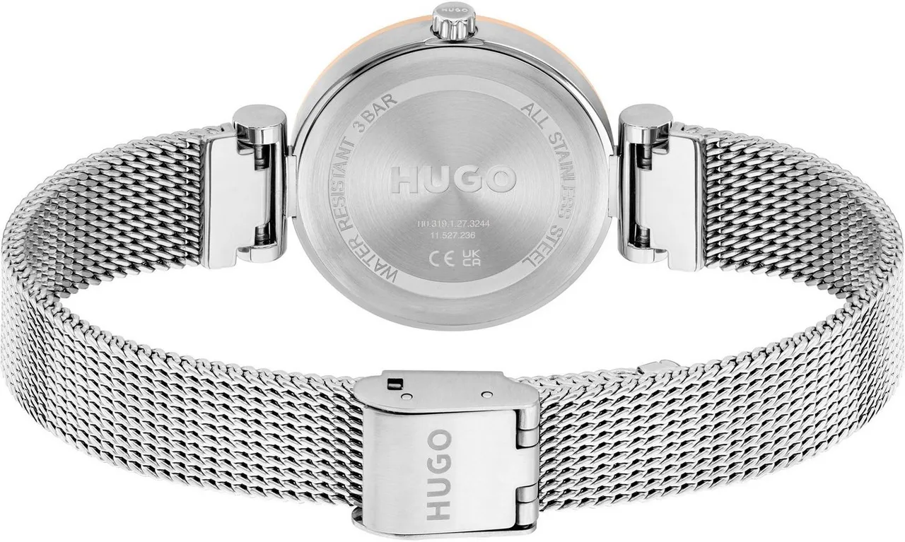 HUGO Quarzuhr #SWEET, 1540127, Armbanduhr, Damenuhr, Mineralglas, anlog
