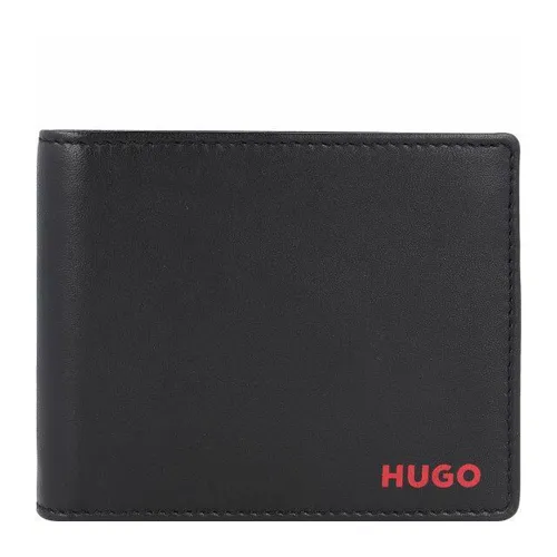 Hugo Subway Trifold Geldbörse Leder 11 cm black2