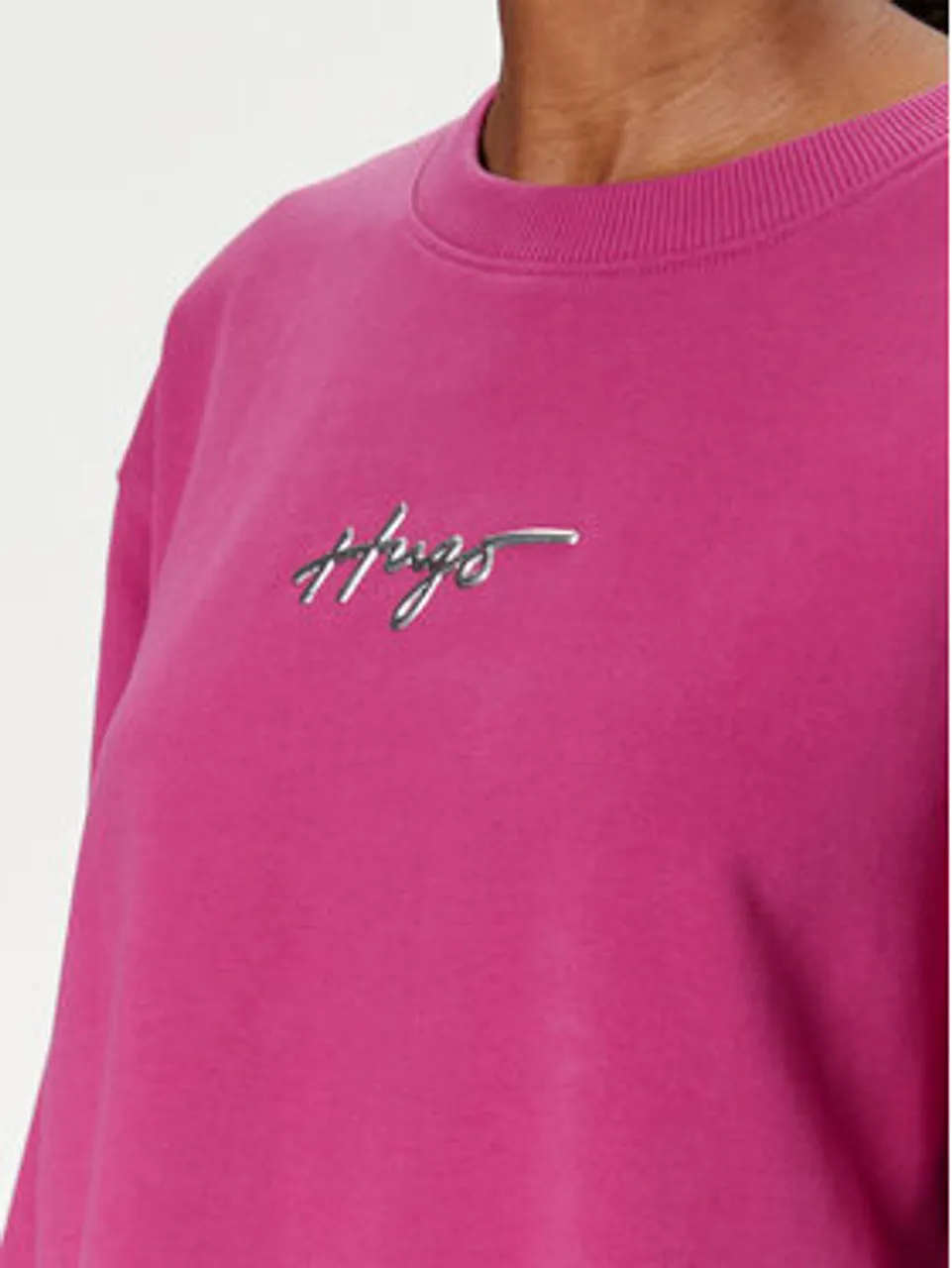 Hugo Sweatshirt Classic 50508558 Rosa Relaxed Fit