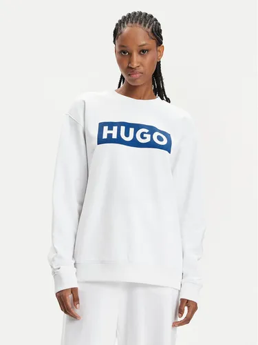 Hugo Sweatshirt Classic 50515817 Weiß Relaxed Fit
