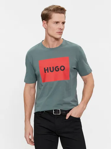 Hugo T-Shirt Dulive222 50467952 Grün Regular Fit