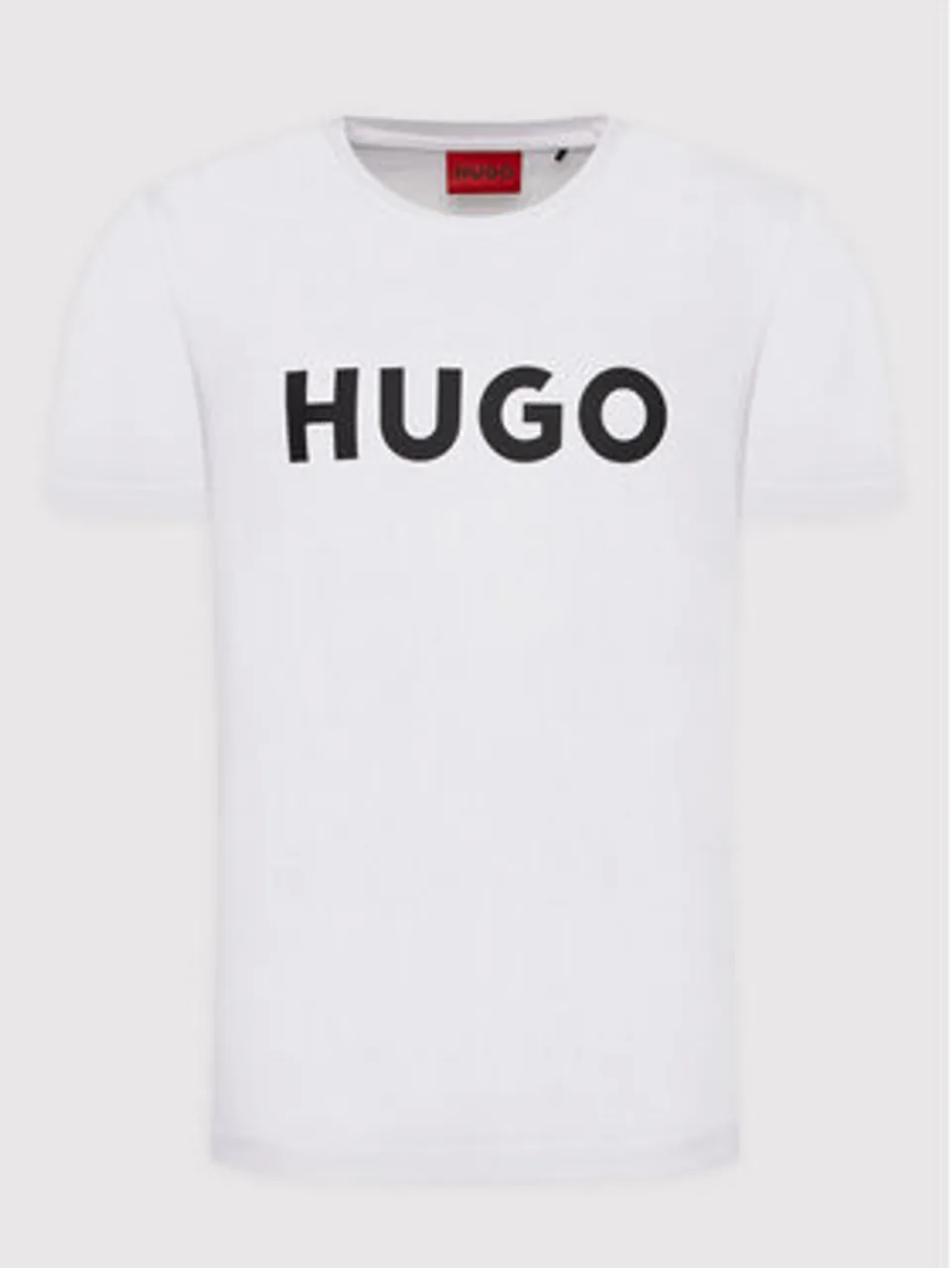Hugo T-Shirt Dulivio 50467556 Weiß Regular Fit