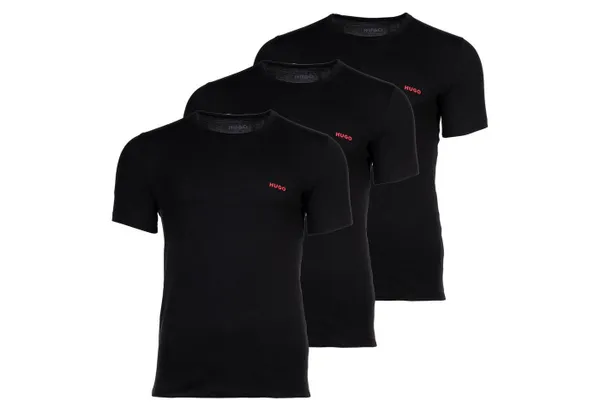 HUGO T-Shirt Herren T-Shirt, 3er Pack - Rundhals, kurzarm