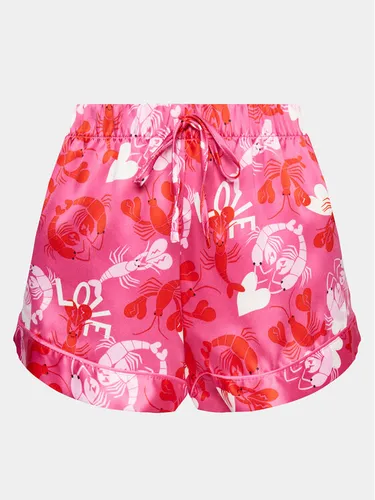 Hunkemöller Pyjamashorts Peppers 205084 Rosa Relaxed Fit