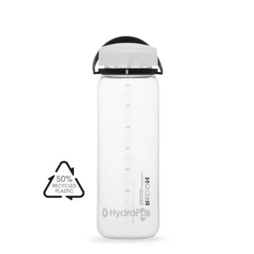 Hydrapak Recon - Trinkflasche Clear / Black / White 0,75 L