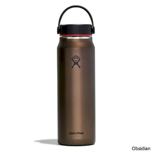 Hydro Flask 32 Oz Lightweight Wide Mouth Trail Series - Isolierflasche Obsidian 32 oz (946 ml)