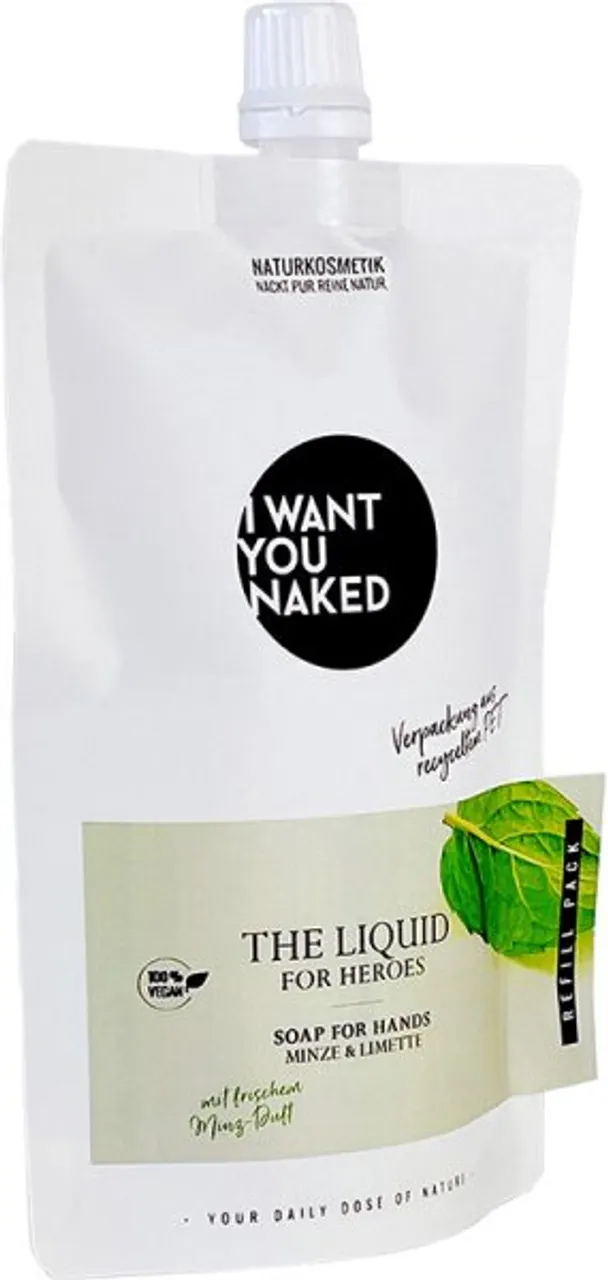 I Want You Naked THE LIQUID For Heroes Hand Wash REFILL 250 ml
