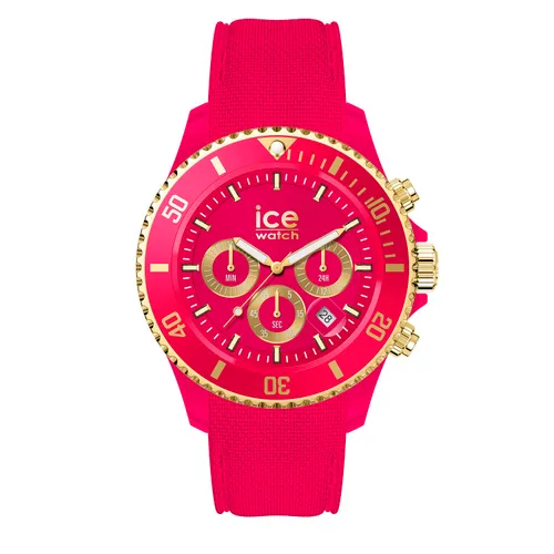 Ice-Watch - ICE chrono Pink - Rosa Damenuhr mit