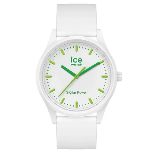 Ice-Watch - ICE solar power Nature - Weiße Damenuhr mit