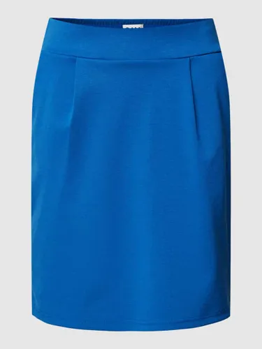 ICHI Minirock mit elastischem Bund Modell 'Kate' in Blau
