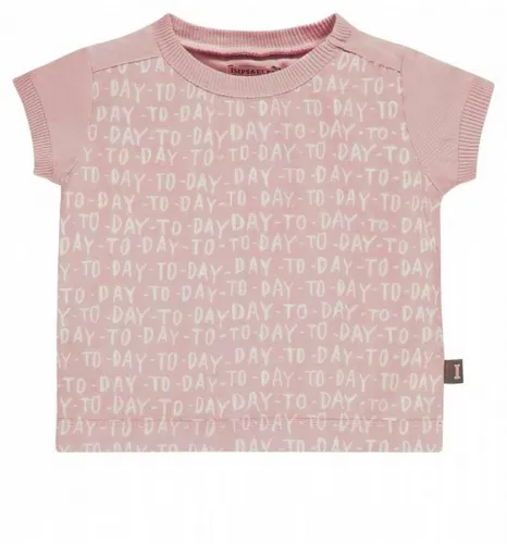 Imps&Elfs Rundhalsshirt IMPS&ELFS Sommer-Shirt locker luftiges T-Shirt für unsere Kleinen mit coolem Print Rundhals-Shirt Rosa