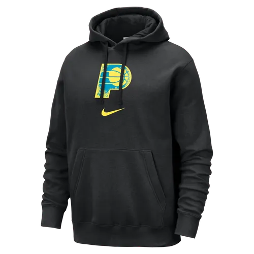 Indiana Pacers Club Fleece City Edition Nike NBA-Hoodie für Herren - Schwarz
