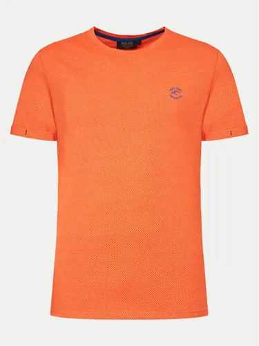 INDICODE T-Shirt Stamatis 41-038 Orange Regular Fit