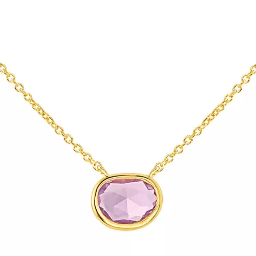 Indygo Halskette - Bahia Necklace with Color Stone - Gr. unisize - in Gold - für Damen