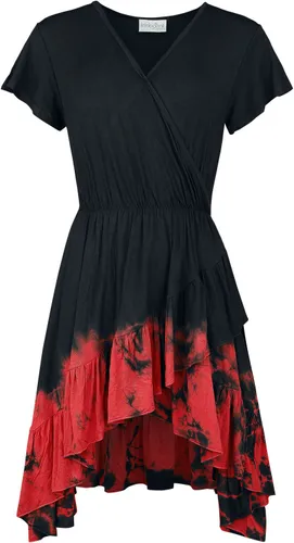 Innocent Megaera Dress Kurzes Kleid schwarz rot in S