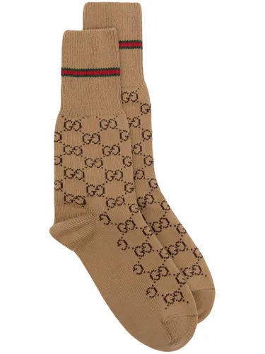 Intarsien-Socken mit GG