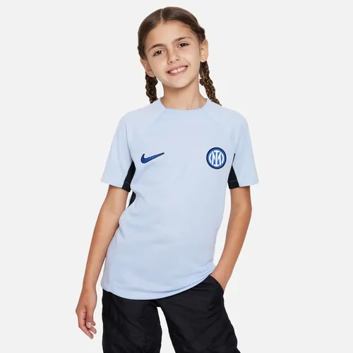 Inter Mailand Training T-Shirt Dri-FIT Strike - Blau/Schwarz/Blau Kinder
