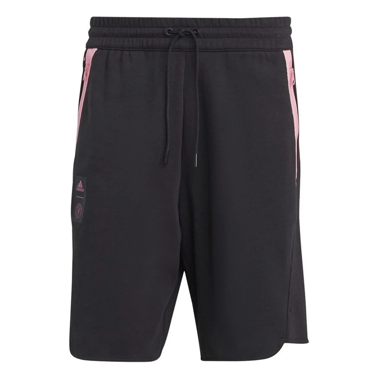 Inter Miami Shorts Travel - Schwarz/Pink