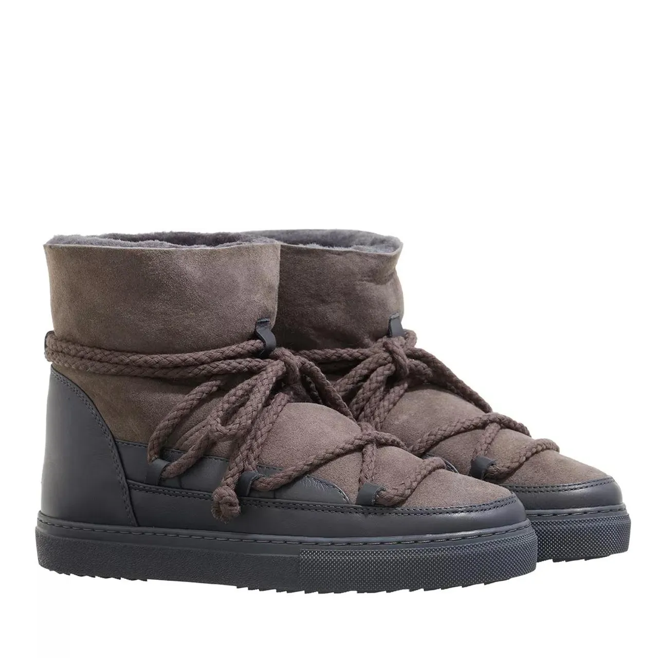 INUIKII Boots & Stiefeletten - Classic - Gr. 38 (EU) - in Grau - für Damen