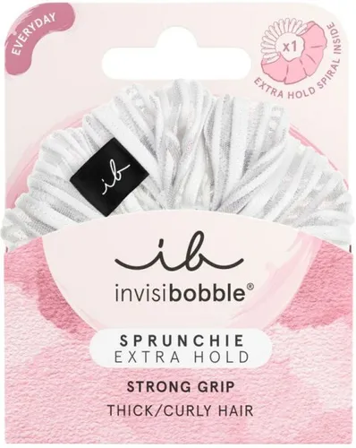 Invisibobble Sprunchie Extra Hold Pure White