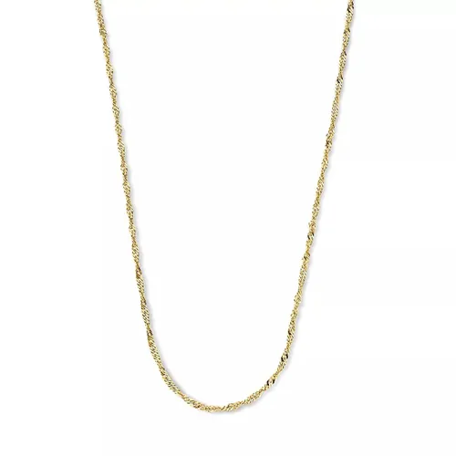 Isabel Bernard Halskette - Rivoli Lilou 14 karat necklace with twist - Gr. unisize - in Gold - für Damen