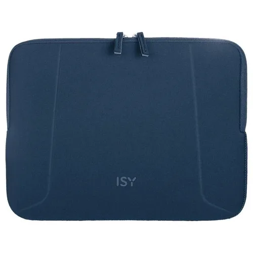 ISY INB-1314 Notebooktasche Sleeve für Universal 100% Polyester, Blau