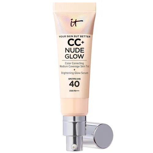 IT Cosmetics CC+ and Nude Glow Lightweight Foundation and Glow Serum with SPF40 32ml (Various Shades) - Fair Light