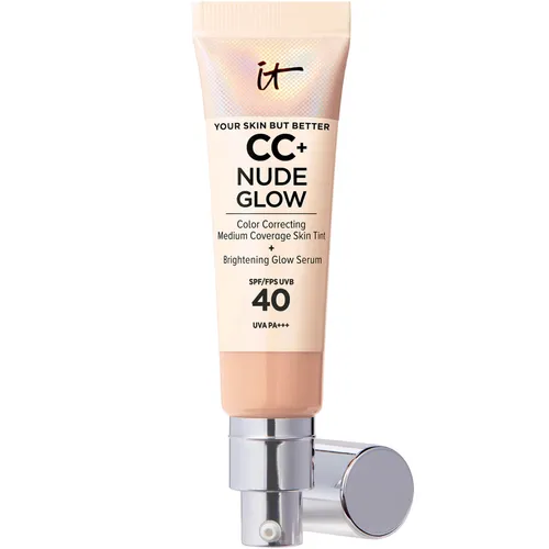 IT Cosmetics CC+ and Nude Glow Lightweight Foundation and Glow Serum with SPF40 32ml (Various Shades) - Neutral Medium