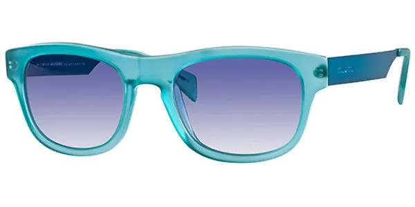 Italia Independent II 0080 026.000 Blaue Herren Sonnenbrillen