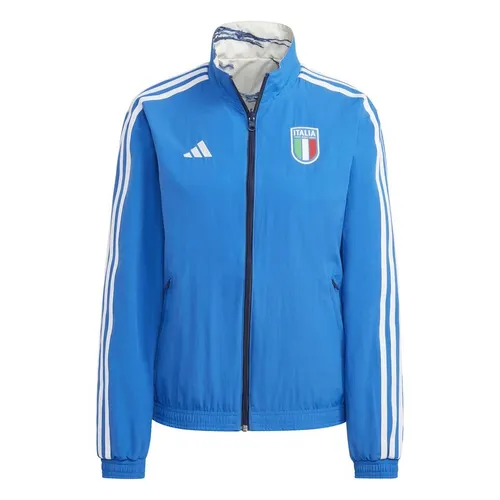 Italien Wendbare Trainingsjacke Anthem - Blau/Weiß