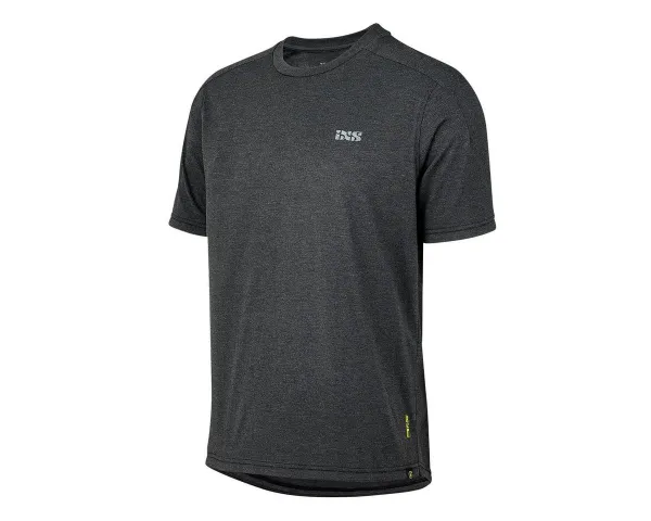 IXS T-Shirt T-Shirts iXS Flow Tech T-Shirt mit Brandlogo - Schwarz S- (1-tlg)