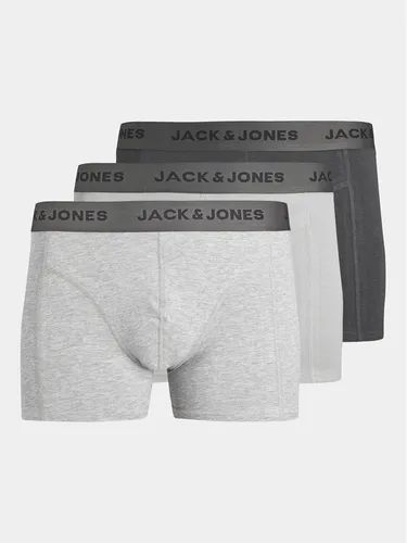 Jack&Jones 3er-Set Boxershorts Yannick 12252801 Grau