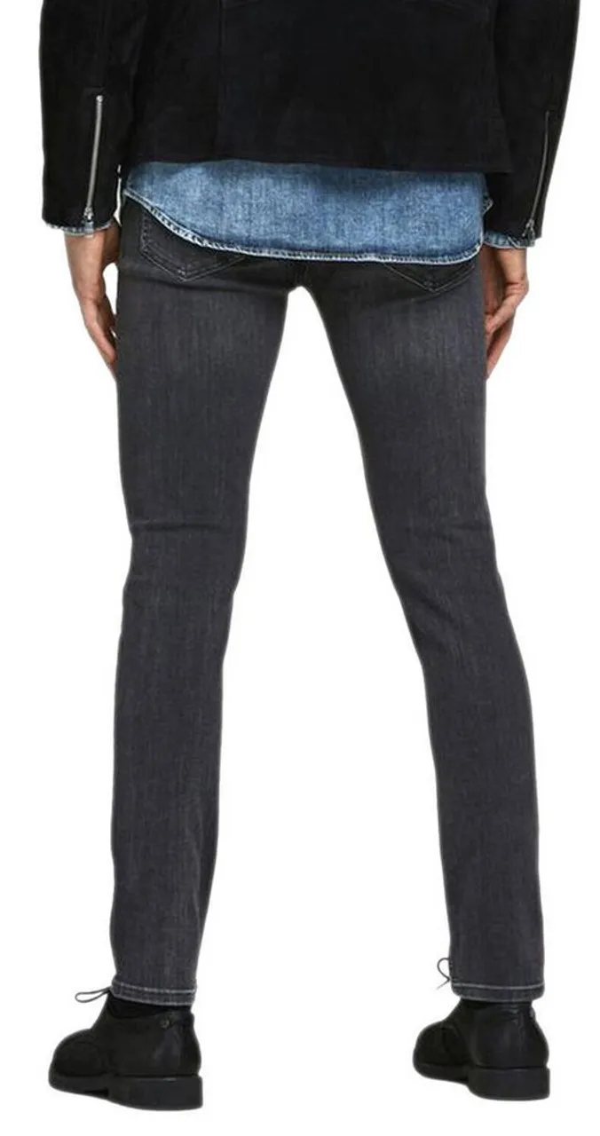 Jack & Jones 5-Pocket-Jeans Slim Fit Jeanshose in schwarz