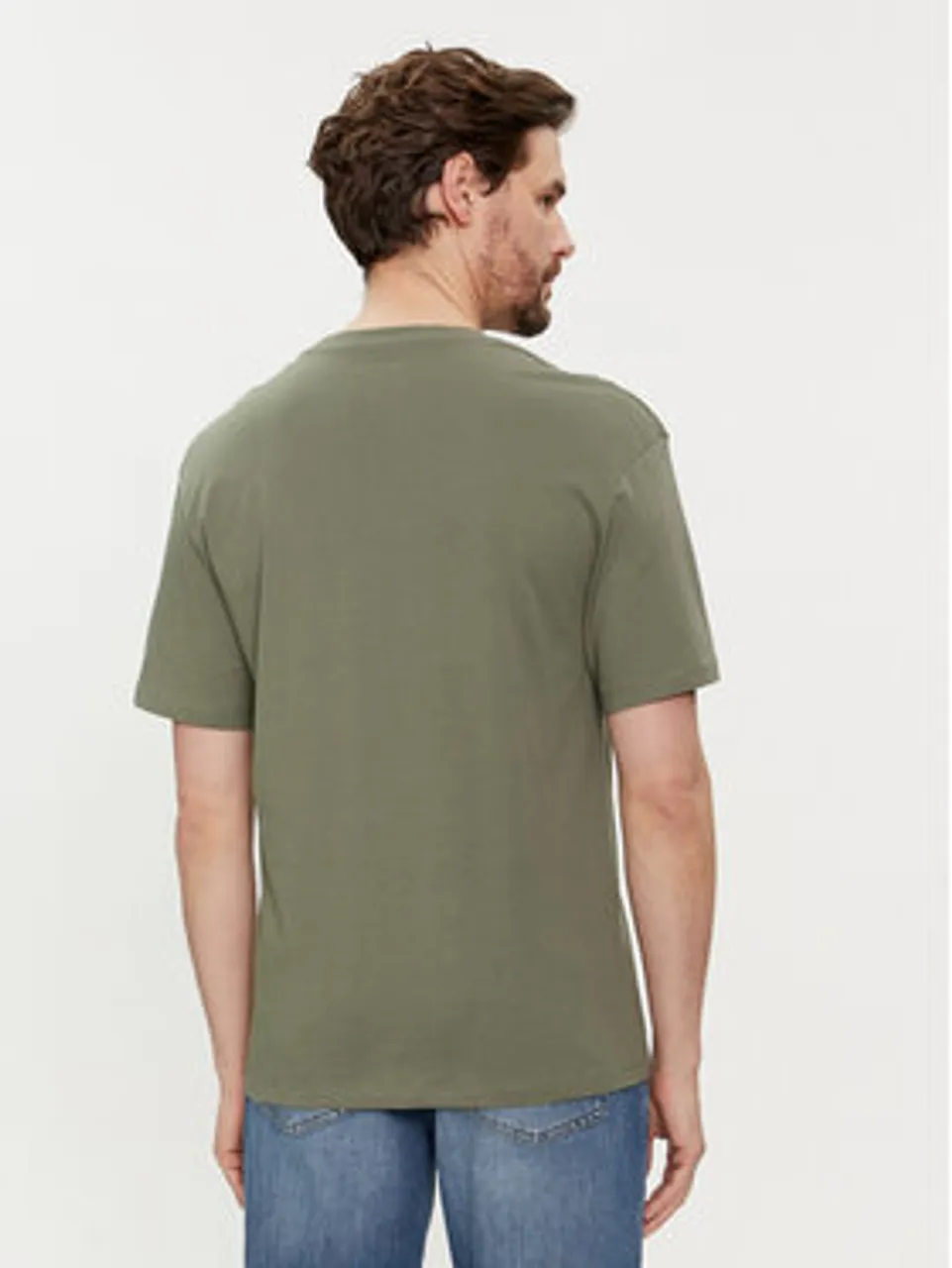 Jack&Jones 5er-Set T-Shirts Aop Print 12260781 Bunt Relaxed Fit