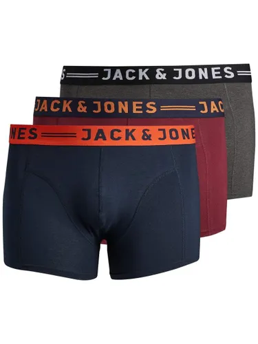 JACK & JONES Herren Jaclichfield Trunks Noos 3 Pack Ps