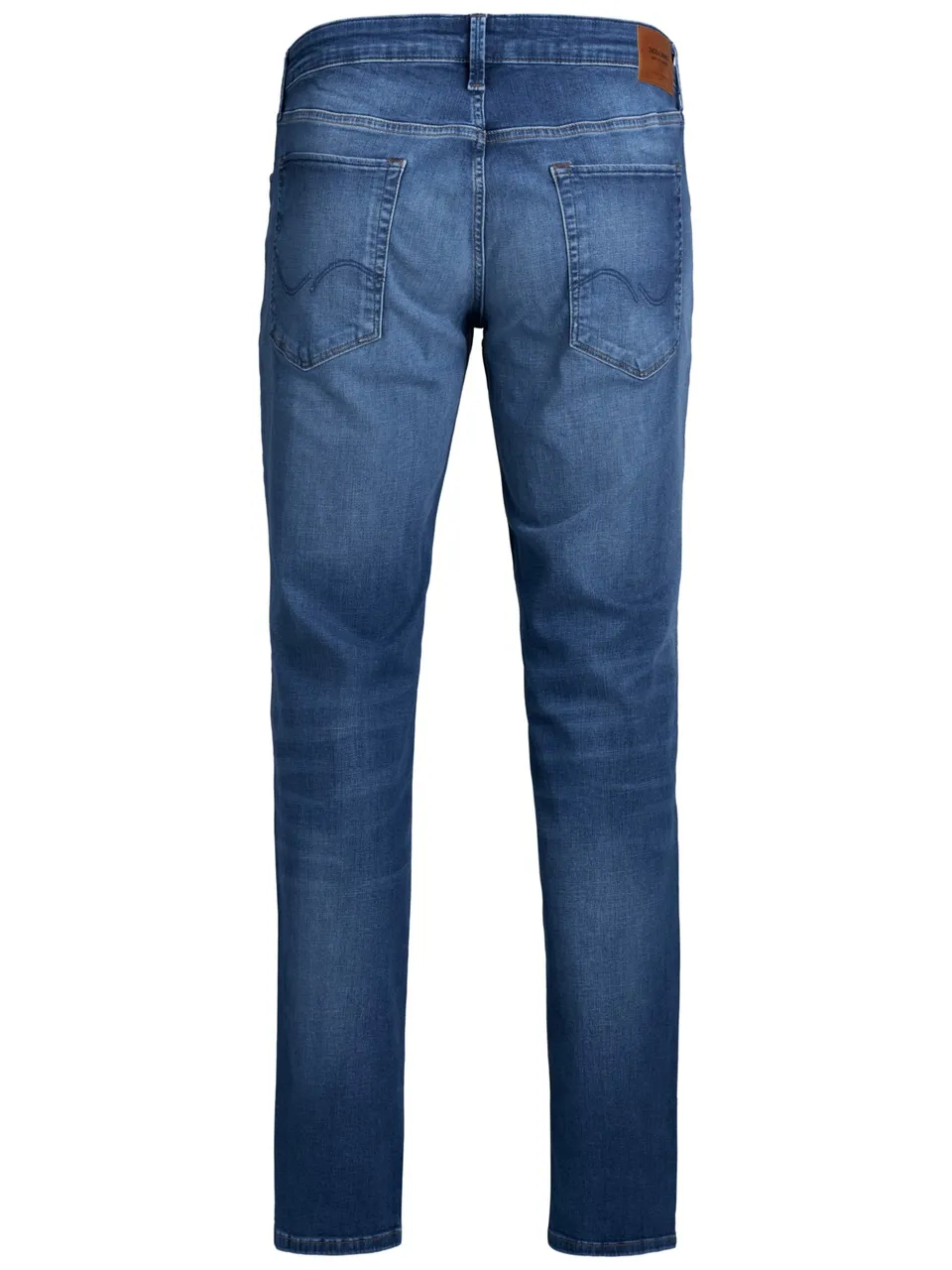 Jack & Jones Herren Jeans JJITIM JJICON JJ 357 50SPS - Slim Fit - Blau - Blue Denim in großen Größen