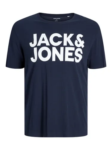 JACK & JONES Herren Rundhals T-Shirt JJECORP Logo - Regular
