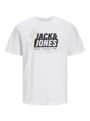 JACK&JONES Jungen JCOMAP Logo Tee SS Crew Neck JNR T-Shirt