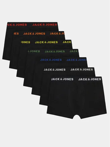 Jack&Jones Junior 7er-Set Boxershorts Basic 12223126 Schwarz