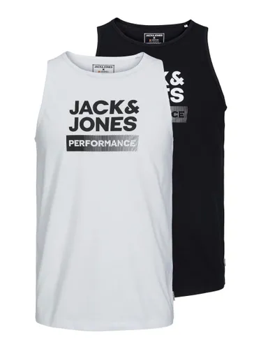 JACK&JONES JUNIOR Jcoz Sport Logo Tank Top 2 Pack Jnr