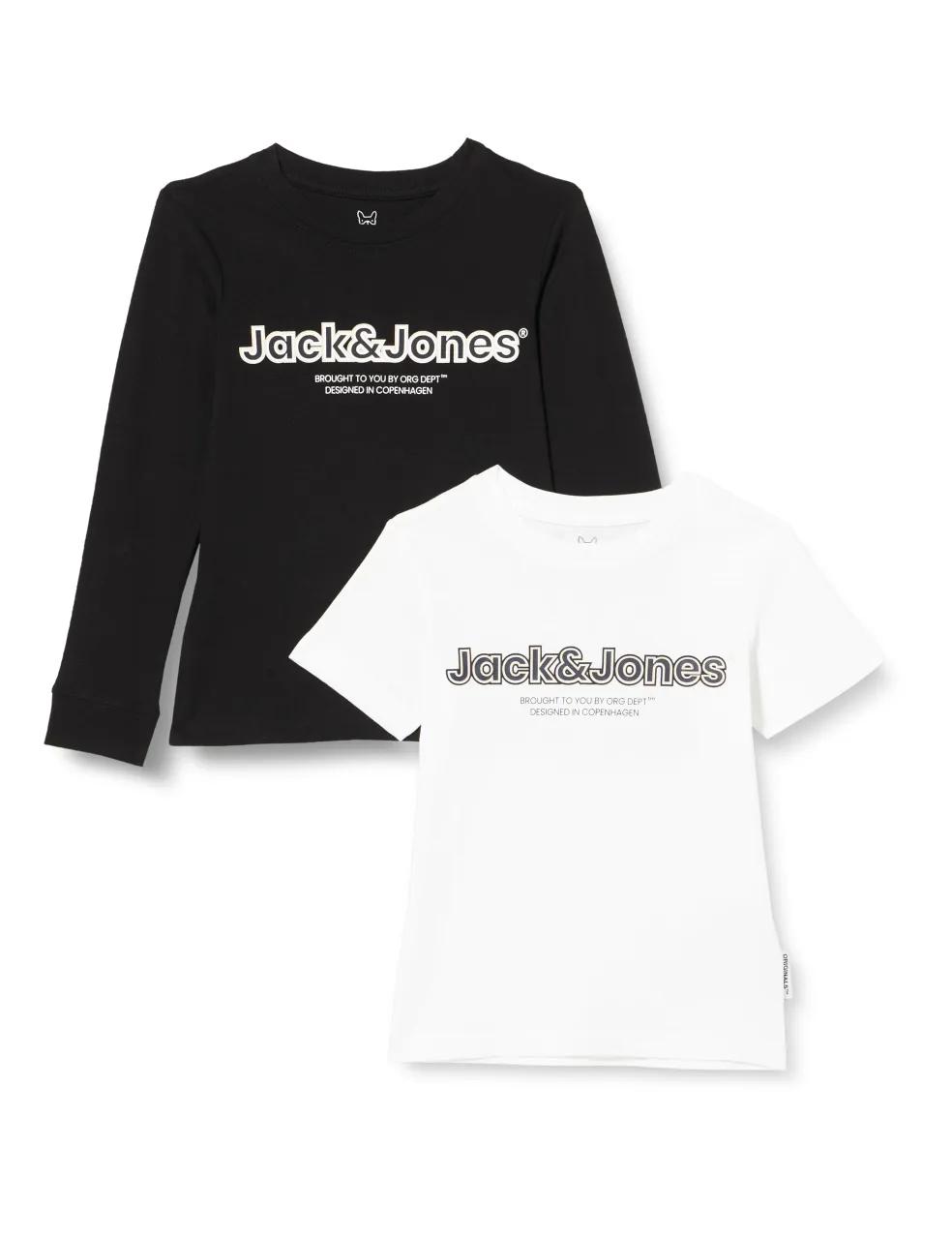 JACK&JONES JUNIOR Jorlakewood Branding Tee Mix Jnr 2Pk Mp
