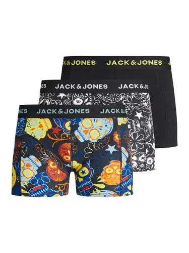 Jack & Jones Junior Jungen JACSUGAR Skull Trunks 3 Pack. JR