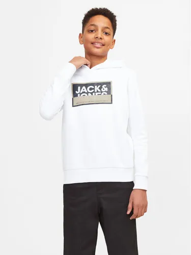 Jack&Jones Junior Sweatshirt Logan 12254120 Weiß Standard Fit