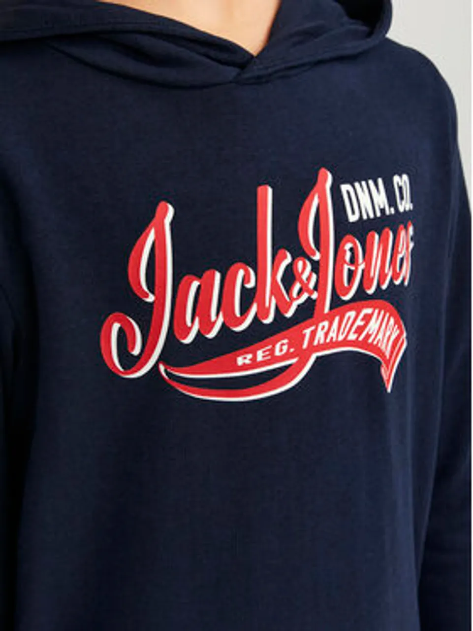 Jack&Jones Junior Sweatshirt Logo 12257309 Dunkelblau Standard Fit