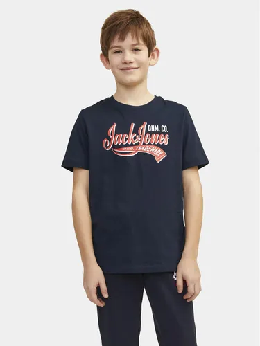 Jack&Jones Junior T-Shirt 12257379 Dunkelblau Standard Fit