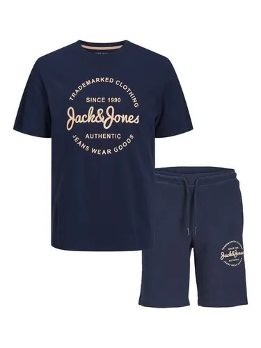 Jack & Jones Junior T-Shirt JJFOREST TEE SS CREW SET PACK MP JNR (Set, 2-tlg)