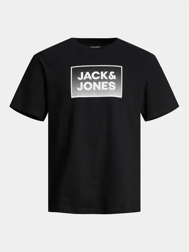 Jack&Jones Junior T-Shirt Steel 12249633 Schwarz Standard Fit